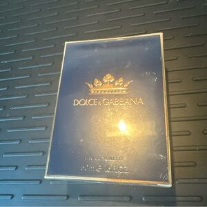 Dolce & Gabbana Blue and Gold Fragrance Box King K